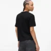 T-shirt med konturlogotyp T-shirt med konturlogotyp