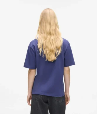 T-shirt med konturlogotyp