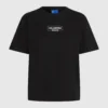 T-shirt med konturlogotyp T-shirt med konturlogotyp