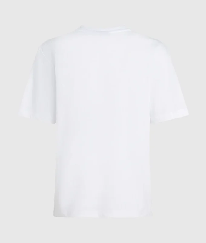 T-shirt med konturlogotyp T-shirt med konturlogotyp