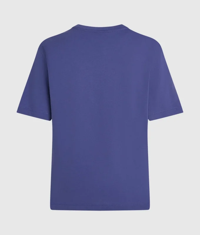 T-shirt med konturlogotyp T-shirt med konturlogotyp