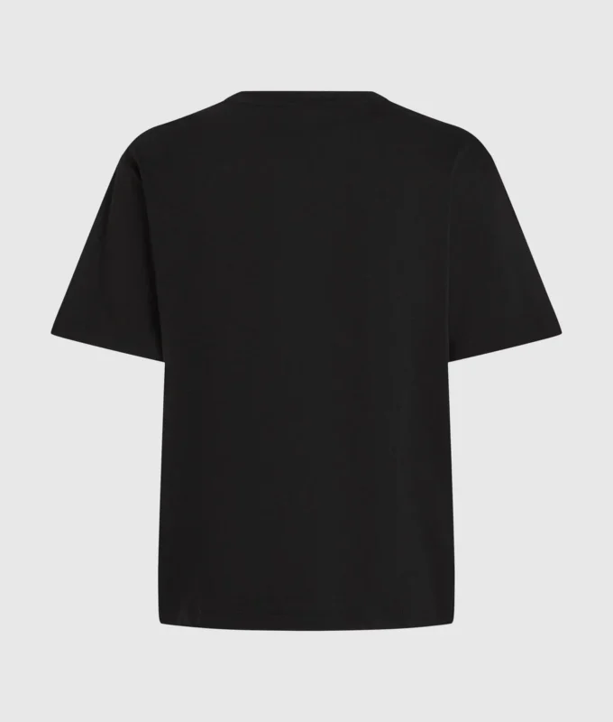 T-shirt med konturlogotyp T-shirt med konturlogotyp
