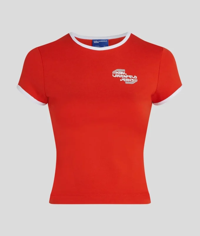 T-SHIRT MED KORT ÄRMAR T-SHIRT MED KORT ÄRMAR