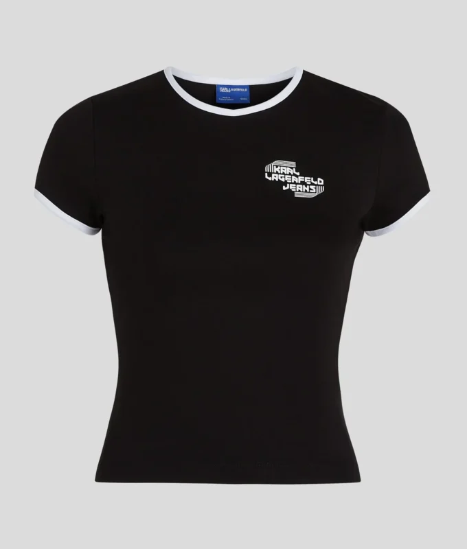 T-SHIRT MED KORT ÄRMAR T-SHIRT MED KORT ÄRMAR
