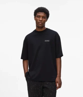 T-shirt med logopatch