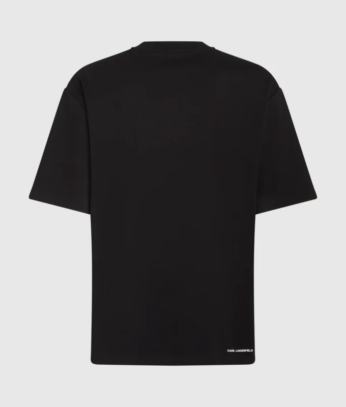 T-shirt med logopatch T-shirt med logopatch