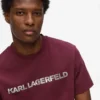 T-shirt med metalliskt logo T-shirt med metalliskt logo
