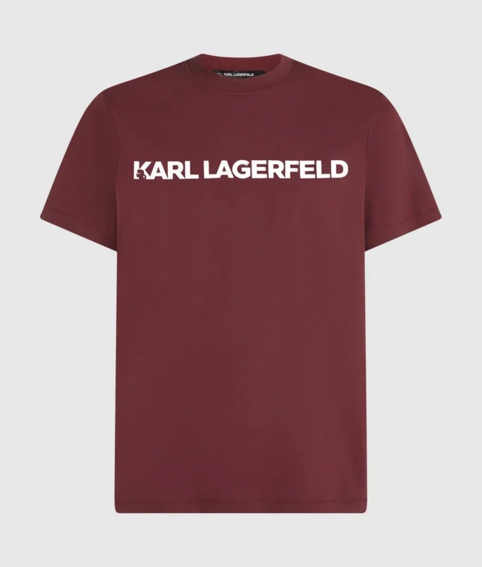 T-shirt med metalliskt logo T-shirt med metalliskt logo