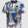 T-shirt med målarfärgseffekt över hela ytan T-shirt med målarfärgseffekt över hela ytan