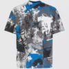 T-shirt med målarfärgseffekt över hela ytan T-shirt med målarfärgseffekt över hela ytan