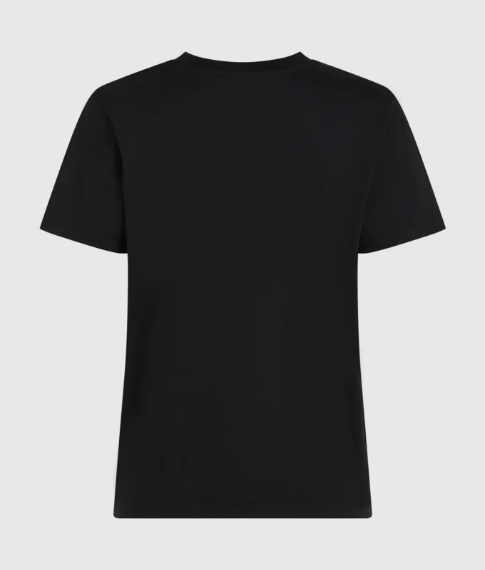 T-shirt med nitar och signatur T-shirt med nitar och signatur
