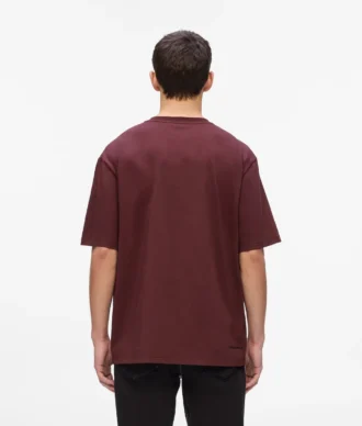 T-shirt med paljettmonogram