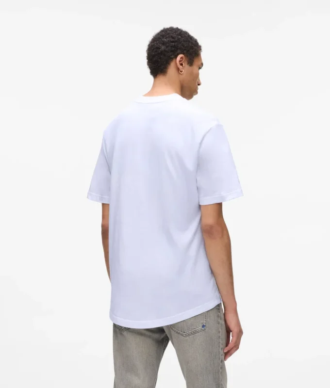 T-shirt med präglat monogram T-shirt med präglat monogram