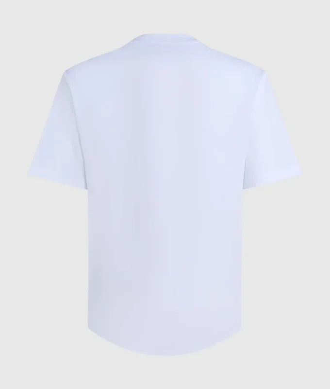 T-shirt med präglat monogram T-shirt med präglat monogram