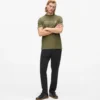 T-shirt med satinlogotyp T-shirt med satinlogotyp