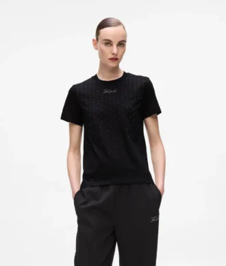T-shirt med strass