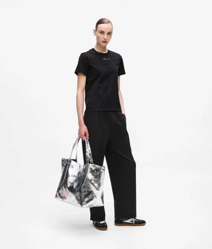 T-shirt med strass T-shirt med strass