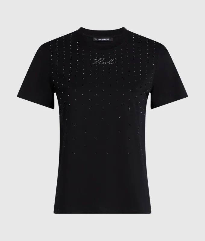 T-shirt med strass T-shirt med strass