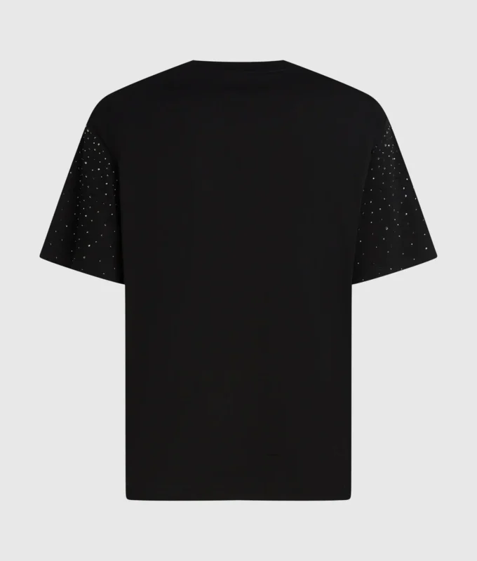 T-shirt med strassmonogram T-shirt med strassmonogram