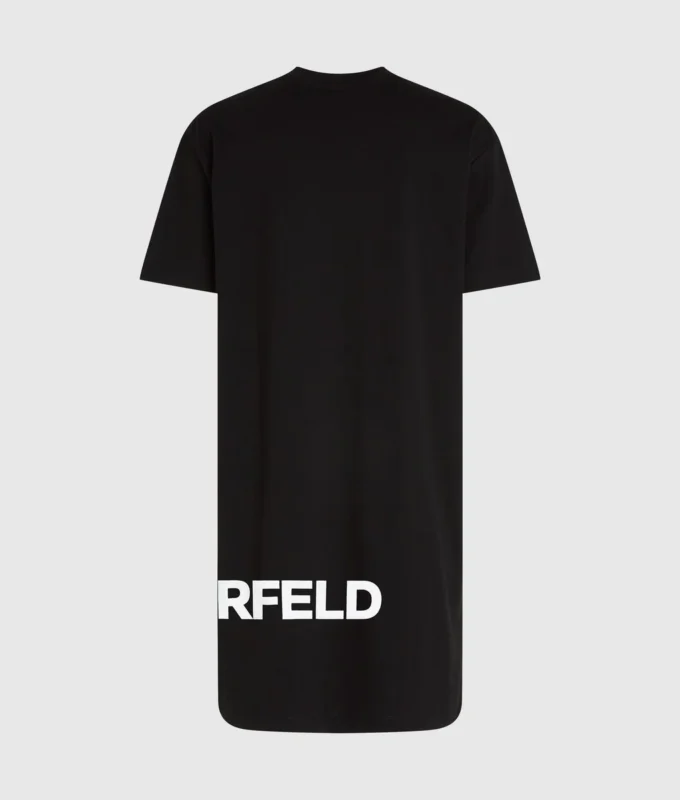 T-shirtklänning med logotyp