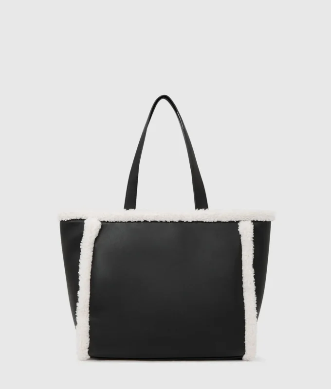 Tote-väska i shearling Tote-väska i shearling
