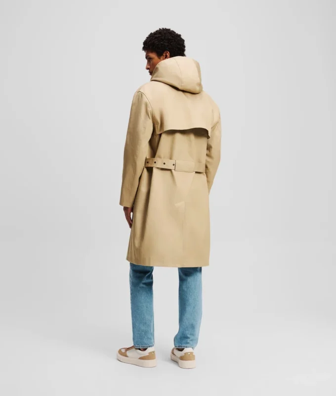 TRENCHCOAT MED HUVA