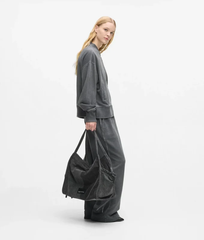 Tvåfärgad shopper i denim Tvåfärgad shopper i denim