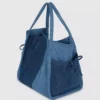 Tvåfärgad shopper i denim Tvåfärgad shopper i denim