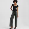 TVÅFÄRGADE MID-RISE RELAXED JEANS