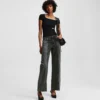 TVÅFÄRGADE MID-RISE RELAXED JEANS