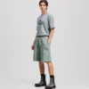 TVÄTADE SWEATSHORTS