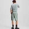 TVÄTADE SWEATSHORTS