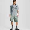 TVÄTADE SWEATSHORTS