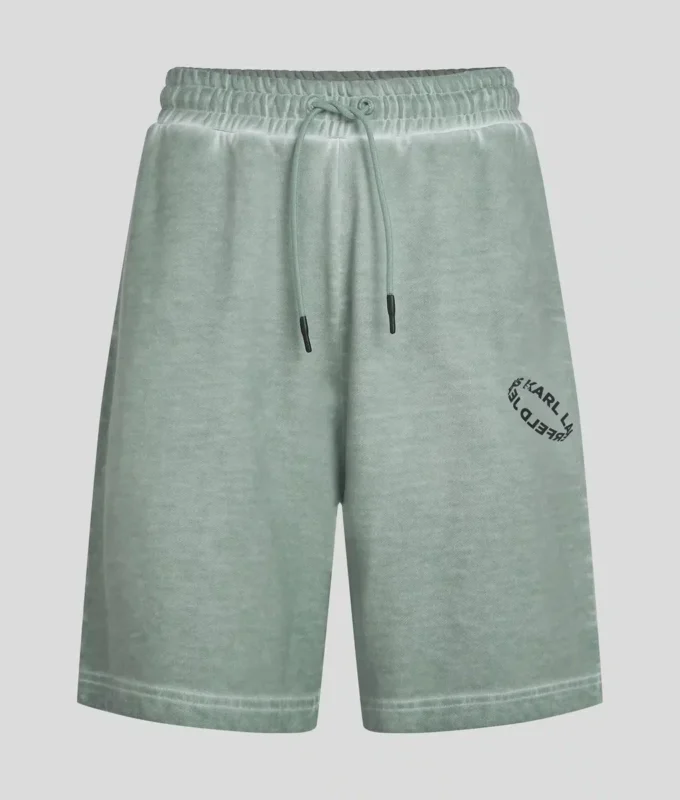 TVÄTADE SWEATSHORTS