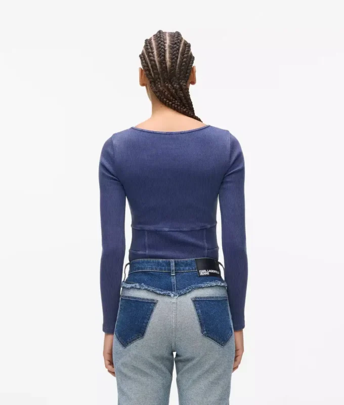 Tvättad bodysuit