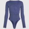Tvättad bodysuit