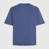 Tvättad T-shirt med logo Tvättad T-shirt med logo