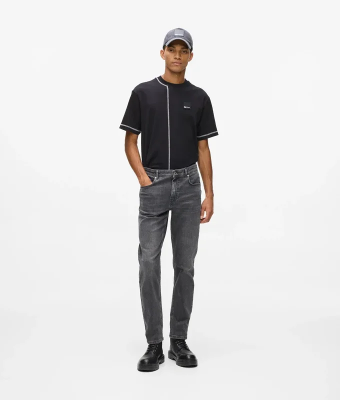 Tvättade slim jeans Tvättade slim jeans