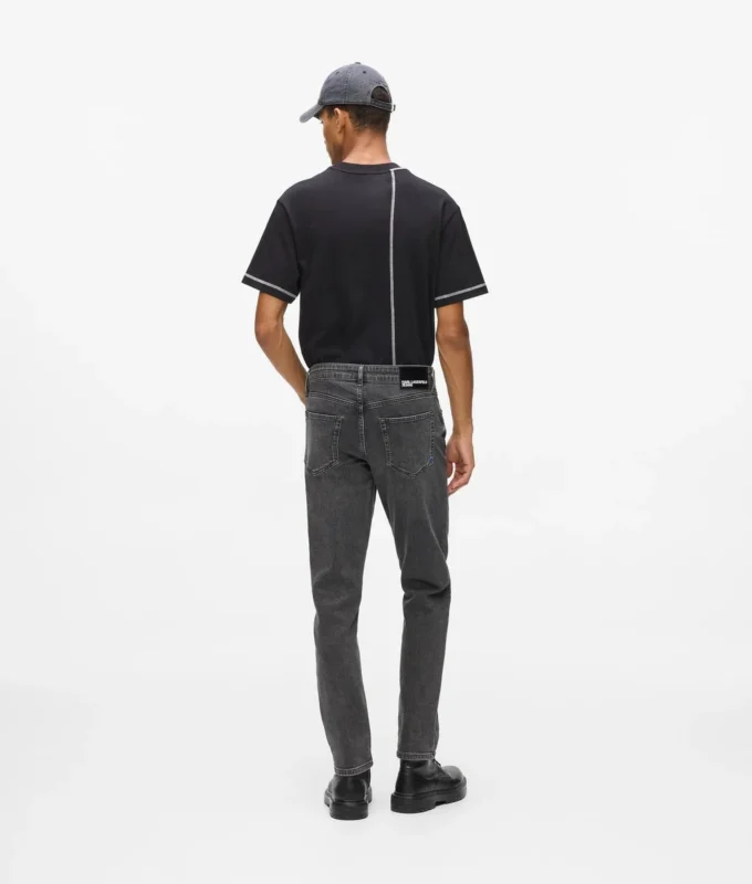 Tvättade slim jeans Tvättade slim jeans