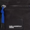 UTILITY COATED DENIM SHOULDER BAG