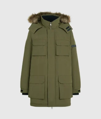Vadderad parkas