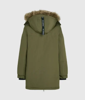 Vadderad parkas
