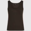 Vaffelstickad loungewear-linne Vaffelstickad loungewear-linne