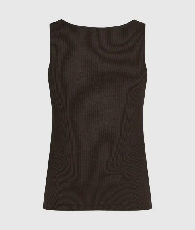 Vaffelstickad loungewear-linne Vaffelstickad loungewear-linne