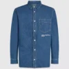Vanlig denimskjorta Vanlig denimskjorta