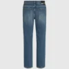 Vintage-tvättade raka jeans Vintage-tvättade raka jeans