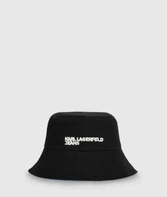 Vändbar bucket hat i denim
