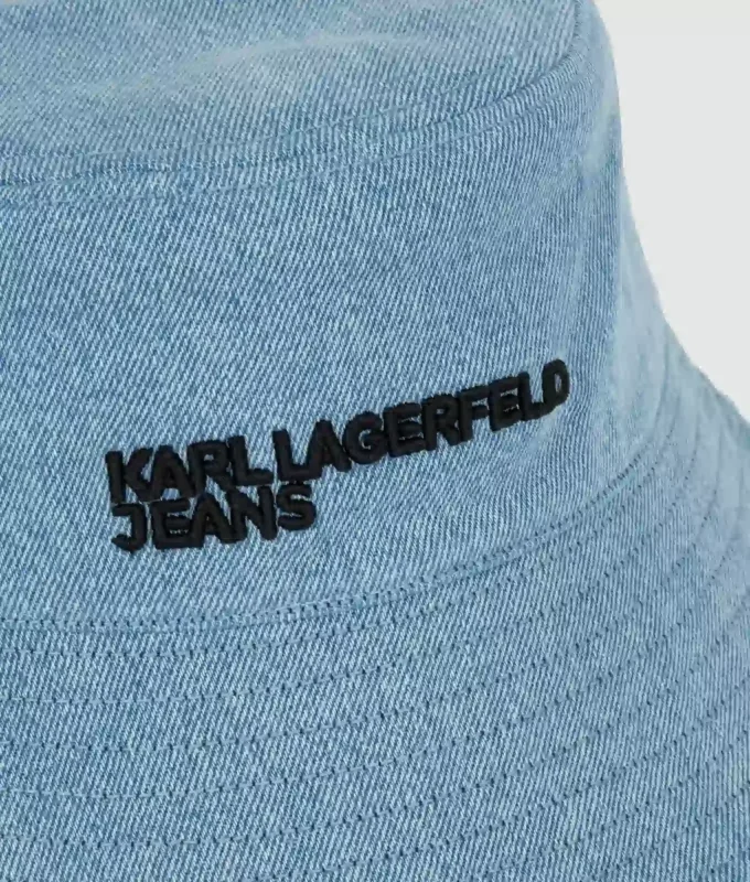 Vändbar bucket hat i denim Vändbar bucket hat i denim
