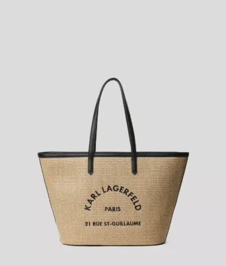 Vävd totebag Rue St-Guillaume