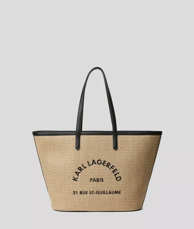 Vävd totebag Rue St-Guillaume Vävd totebag Rue St-Guillaume